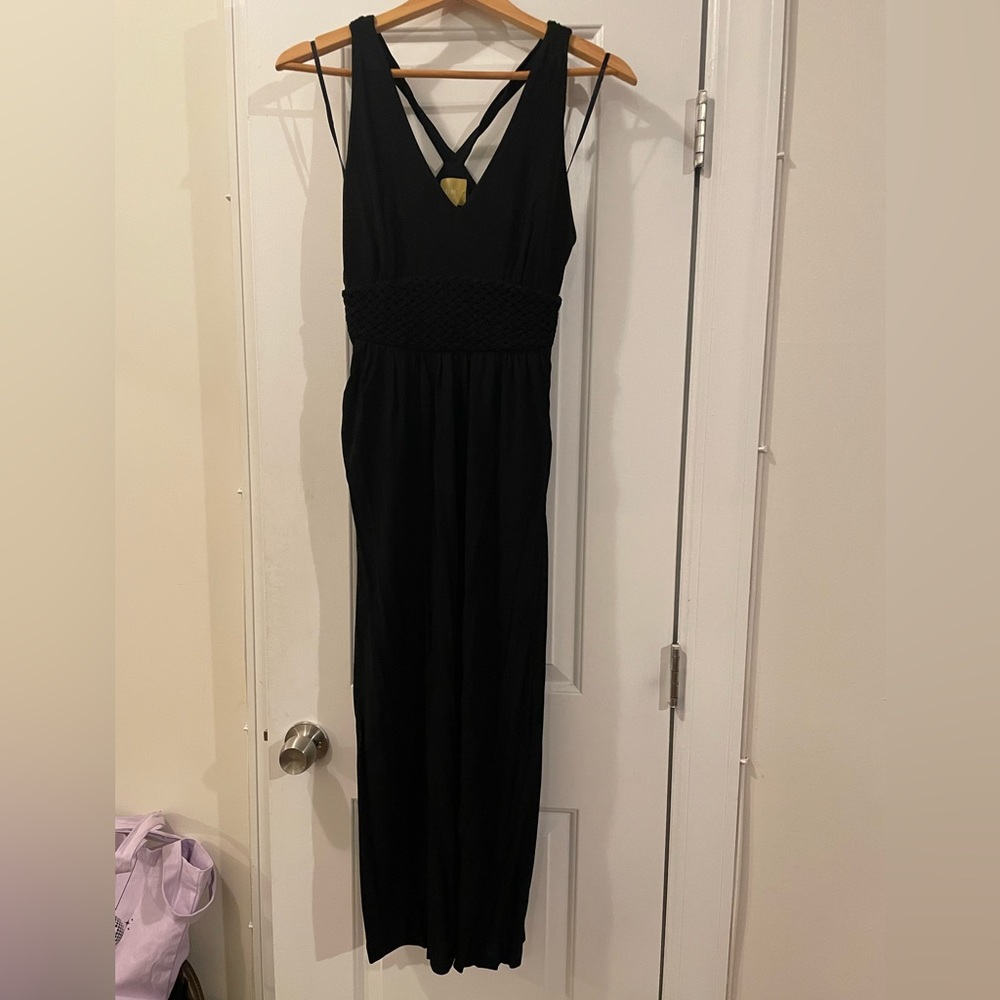 Black midi/maxi dress from Maeve
